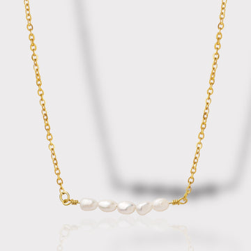 Lina Genuine Pearl Necklace