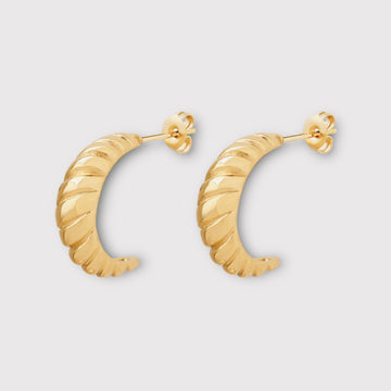 Emily Petite Croissant Earrings