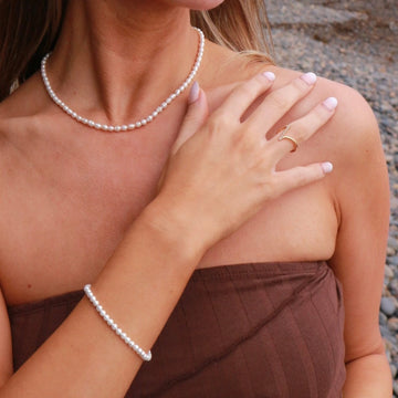 Linnea Shell Pearl Pearl Bracelet