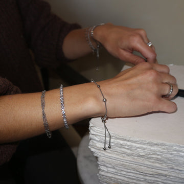 Silver Bracelet Stacking Bundle