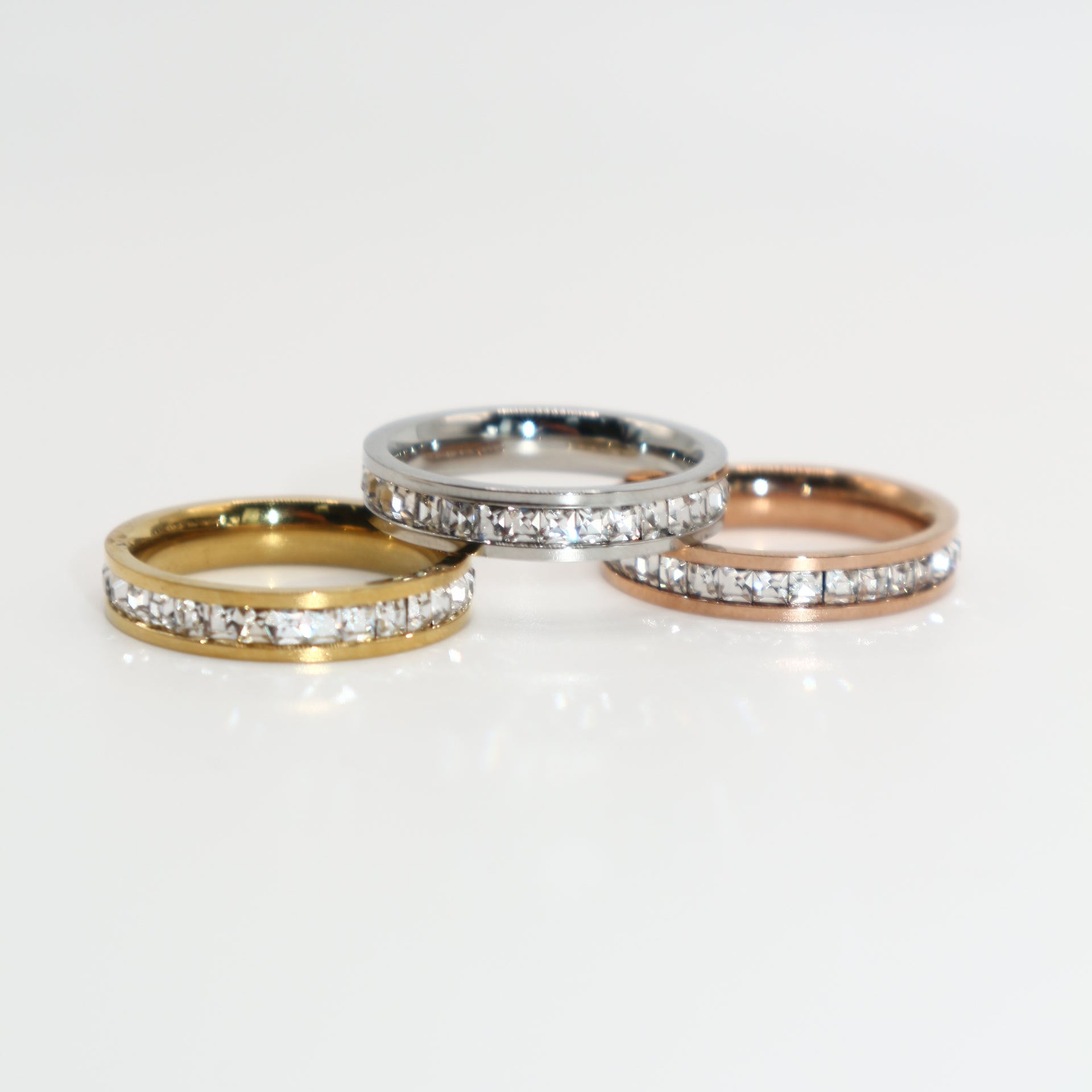 Ida Single Layer Baguette Ring