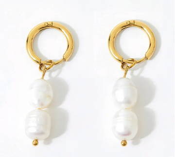 Laura Baroque Pearl Earrings