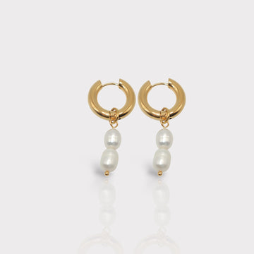 Laura Thick Baroque Pearl Earrings